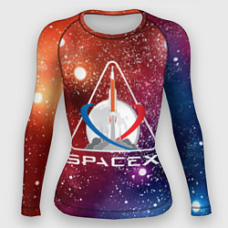 Рашгард женский Space X, цвет: 3D-принт