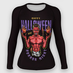 Рашгард женский Страшная Ночь, цвет: 3D-принт