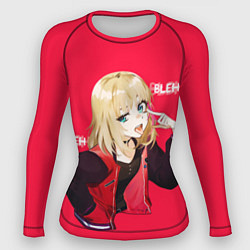 Рашгард женский Kawai Rika Bleh, цвет: 3D-принт