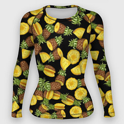 Женский рашгард Ананасы