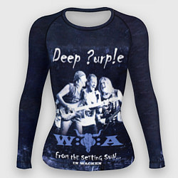 Рашгард женский From The Setting Sun In Wacken - Deep Purple, цвет: 3D-принт