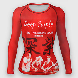 Рашгард женский Deep Purple To The Rising Sun, цвет: 3D-принт