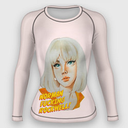 Рашгард женский Лана акваркелью, цвет: 3D-принт