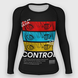 Рашгард женский Макима следит за тобой Человек бензопила, цвет: 3D-принт