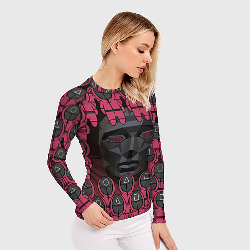 Женский рашгард ВЕДУЩИЙ С ОХРАННОЙ GUARDS / 3D-принт – фото 3