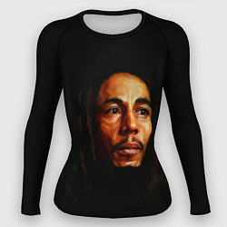 Рашгард женский Bob Marley Art, цвет: 3D-принт