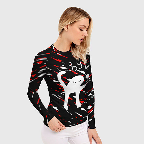 Женский рашгард ЪУЪ СЪУКА, / 3D-принт – фото 3