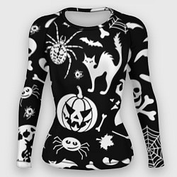 Рашгард женский Микс, цвет: 3D-принт