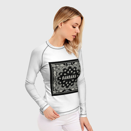 Женский рашгард KIZARU BANDANA / 3D-принт – фото 3