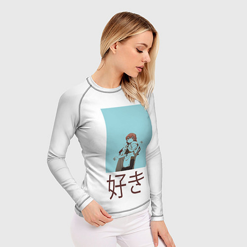 Женский рашгард Любовь? / 3D-принт – фото 3