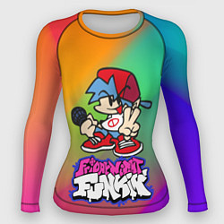 Рашгард женский BOYFRIEND FRIDAY NIGHT FUNKIN, цвет: 3D-принт