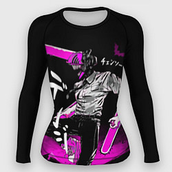 Рашгард женский Chainsaw Man - Дэнджи, цвет: 3D-принт