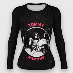 Рашгард женский Tommy Ramone, цвет: 3D-принт