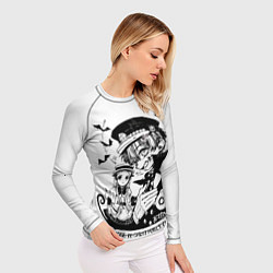 Рашгард женский Туалетный мальчик Ханако Кун и девочка, цвет: 3D-принт — фото 2