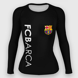 Женский рашгард FC BARCA BLACK STYLE