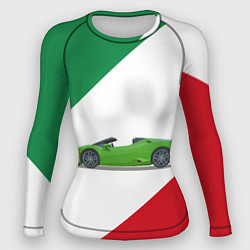 Женский рашгард Lamborghini Италия