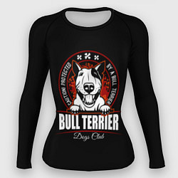 Женский рашгард Бультерьер Bull Terrier