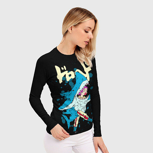 Женский рашгард DOROHEDORO: Эбису в костюме акулы / 3D-принт – фото 3