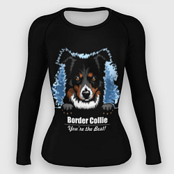 Женский рашгард Бордер-Колли Border-Collie