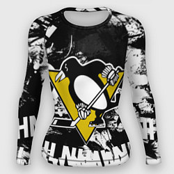 Женский рашгард Питтсбург Пингвинз Pittsburgh Penguins