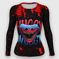 Рашгард женский ХАГИ ВАГИ POPPY PLAYTIME, цвет: 3D-принт