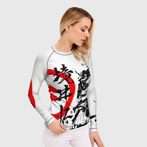 Женский рашгард Ghost of Tsushima Самурай / 3D-принт – фото 3