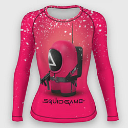 Рашгард женский Among Us x Squid Game, цвет: 3D-принт