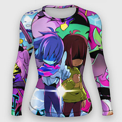 Рашгард женский Deltarune - Легенда о Руне Дельта, цвет: 3D-принт