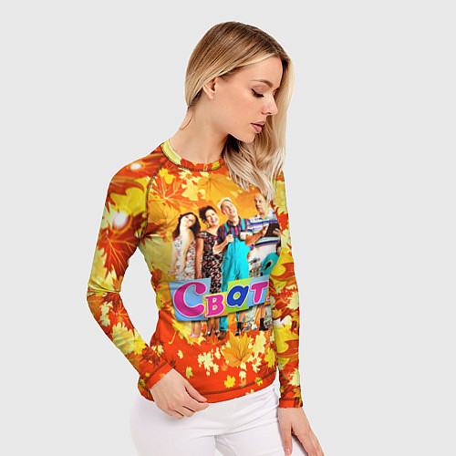 Женский рашгард Сваты сериал / 3D-принт – фото 3