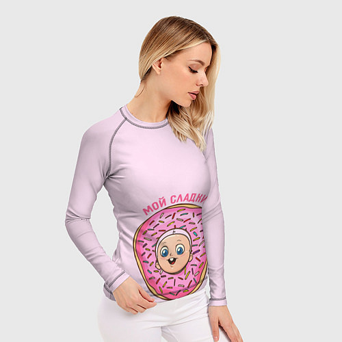 Женский рашгард Мой сладкий / 3D-принт – фото 3