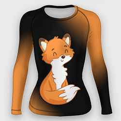 Рашгард женский FOX - Градиент, цвет: 3D-принт
