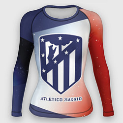 Рашгард женский АТЛЕТИКО Atletico Madrid Графика, цвет: 3D-принт