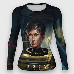 Рашгард женский PREY game woman, цвет: 3D-принт