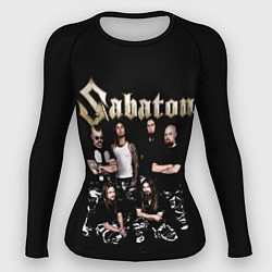 Рашгард женский SABATON САБАТОН, цвет: 3D-принт