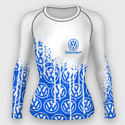 Рашгард женский Volkswagen vw фольксваген, цвет: 3D-принт