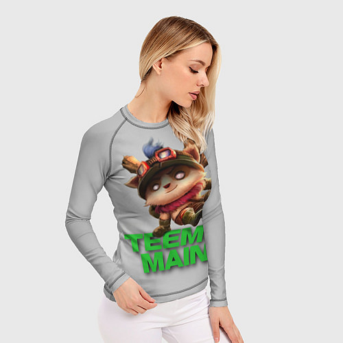 Женский рашгард Teemo main / 3D-принт – фото 3