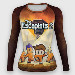 Рашгард женский The Escapists 2, цвет: 3D-принт