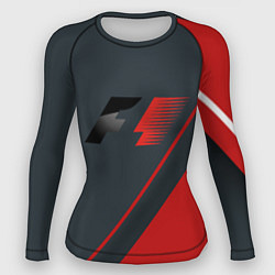 Рашгард женский F1 Большое лого, цвет: 3D-принт
