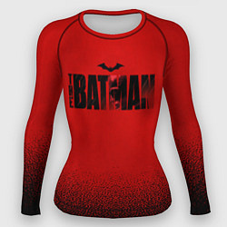 Рашгард женский Red Logo The Batman, цвет: 3D-принт