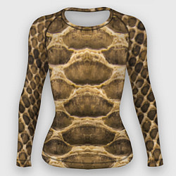 Женский рашгард Snake Skin Pattern