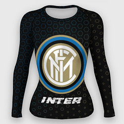 Рашгард женский INTER Inter - Графика, цвет: 3D-принт