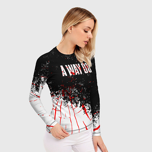 Женский рашгард A way out / 3D-принт – фото 3