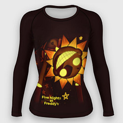 Рашгард женский Five Nights at Freddys Security Breach - Воспитате, цвет: 3D-принт