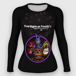 Рашгард женский Five Nights at Freddys - персонажи из игры, цвет: 3D-принт