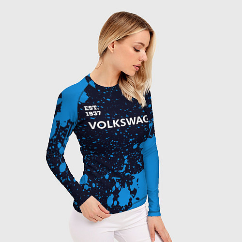 Женский рашгард ФОЛЬКСВАГЕН Est 1937 Краска / 3D-принт – фото 3