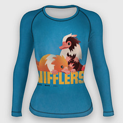 Рашгард женский Фантастические Твари Nifflers, цвет: 3D-принт