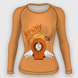 Рашгард женский Южный парк - Кенни Kenny, цвет: 3D-принт