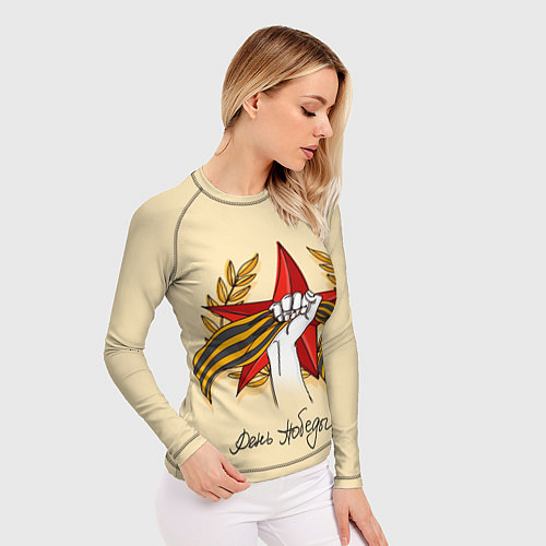 Женский рашгард Лена Победы / 3D-принт – фото 3