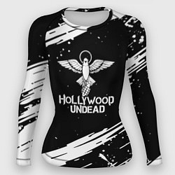Рашгард женский Hollywood undead logo, цвет: 3D-принт