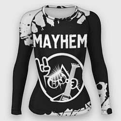 Рашгард женский Mayhem КОТ Краска, цвет: 3D-принт